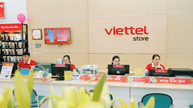 Viettel cung cấp các sản phẩm và dịch vụ chất lượng rất cao.