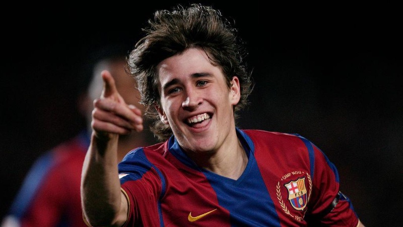 Cầu thủ Bojan Krkic đã từng được coi là thần đồng tại chính Barca Bojan Krkic thời trẻ trong màu áo Barcelona