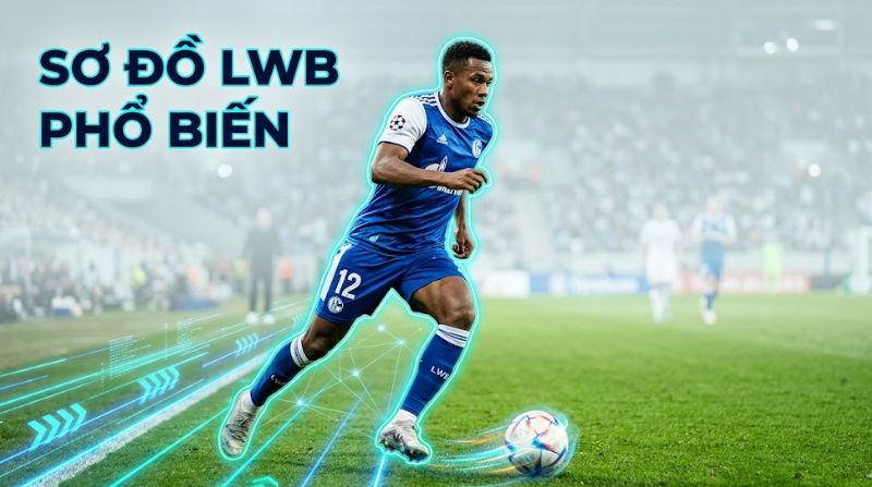 LWB trong các sơ đồ chiến thuật